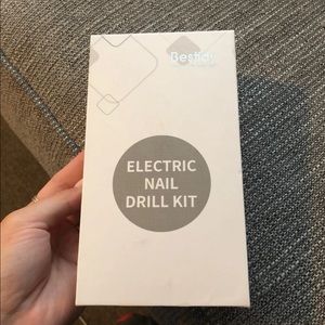 Electric nail drill kit